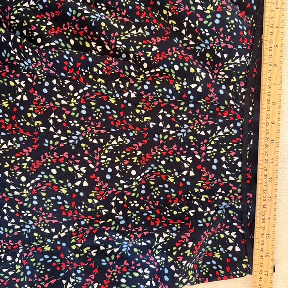 Christopher &‎ Banks Womens 16P Flared Skirt Bright Multi Color Shapes - Picture 4 of 7